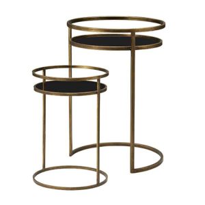 Roma Glasbord Antik, liten + stor