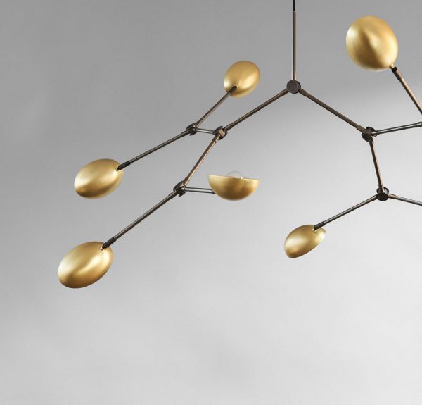 DROP CHANDELIER MÄSSING STOR