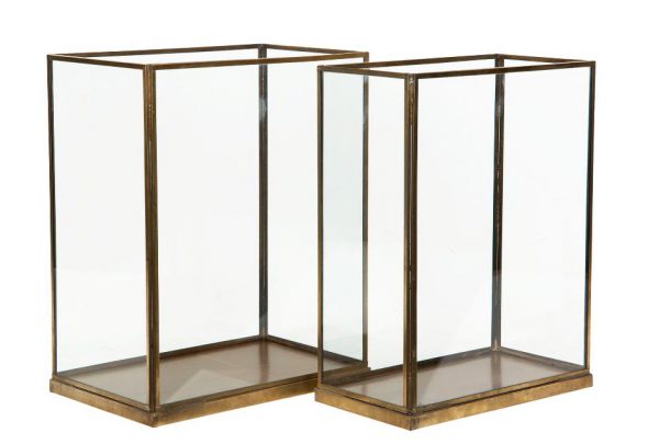 Lykta/Glas Cube Antik