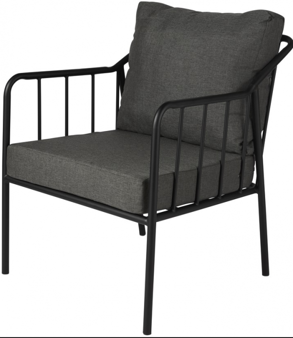Neapel Lounge set Svart - Bild 3