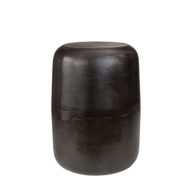 Lorenzo sidobord/pall svart