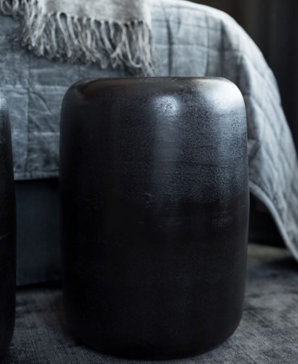 Lorenzo sidobord/pall svart - Bild 2