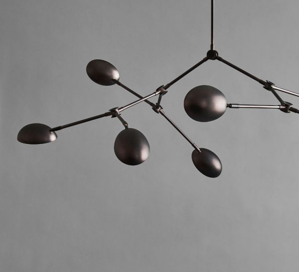 DROP CHANDELIER – BURNED BLACK STOR - Bild 2