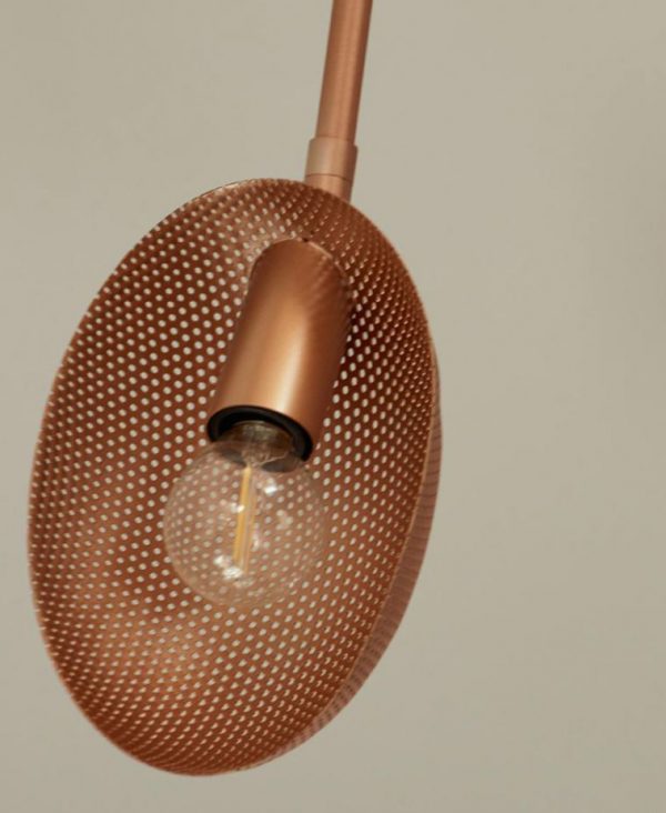 DROP CHANDELIER PERFORATED ROSE STOR - Bild 4