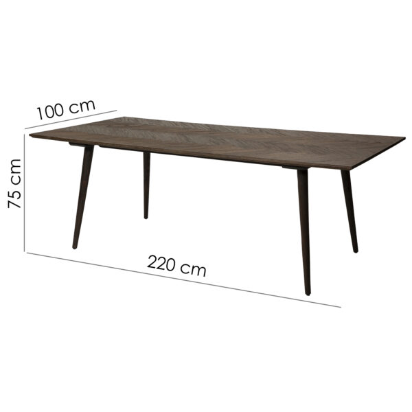 BONE-bord DAN-FORM 220x100 cm - Bild 4