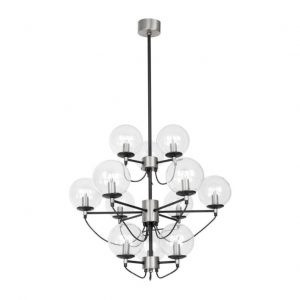Perla 12 Glas/silver/svart