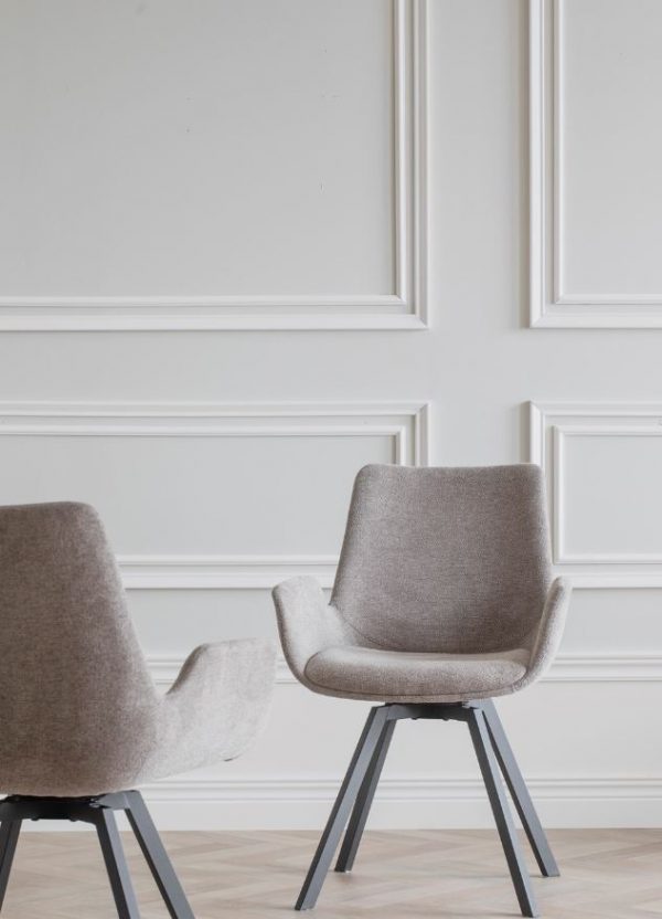 KARMSTOL NORWELL SNURRBEN BEIGE - Bild 3