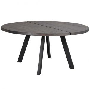 FRED MATBORD MÖRKBRUN/SVART Ø160 cm