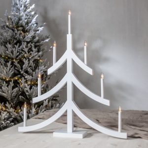 LJUSSTAKE PAGOD VIT 79cm