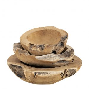 ROOT 3-SET TRÄSKÅLAR
