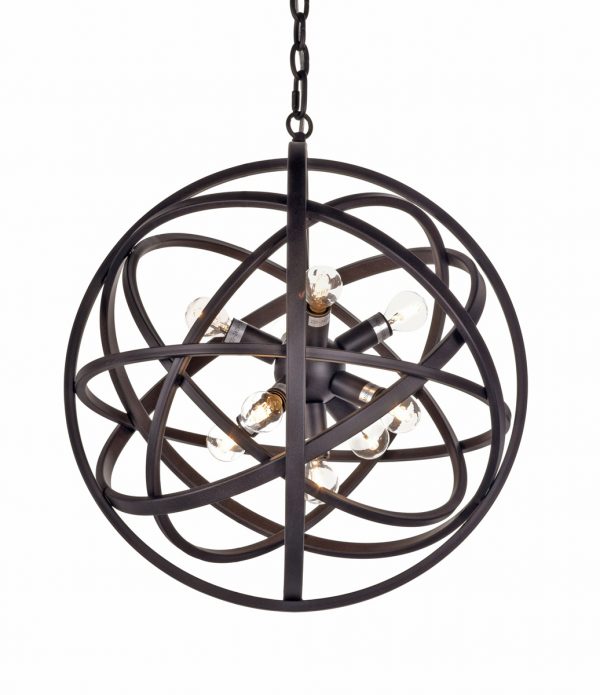 NEST Taklampa svart Ø: 50