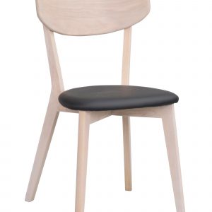 AMI STOL VITPIGMENTERAD/SVART 2 pack