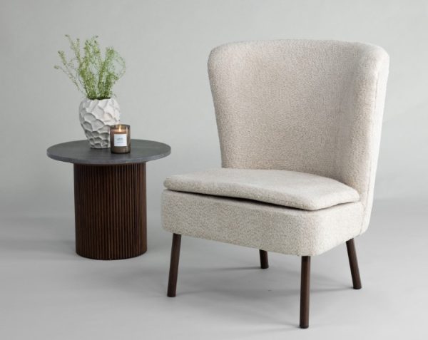 HÄLLSÖ Teddyfåtöljer Beige - Bild 2