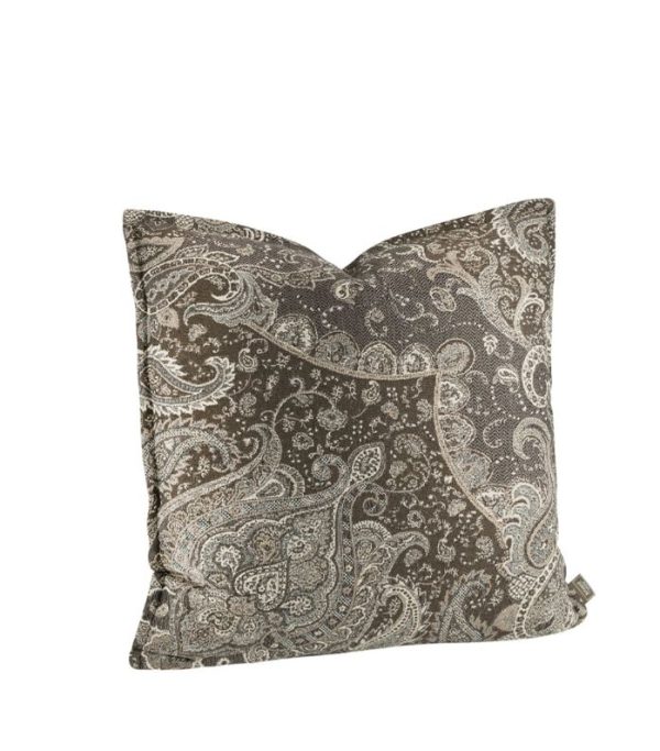 EROZ PAISLEY BROWN 50x50 2 pack