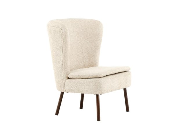 HÄLLSÖ Teddyfåtöljer Beige