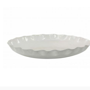 Fat Plisse Emalj Shell 45x7 cm