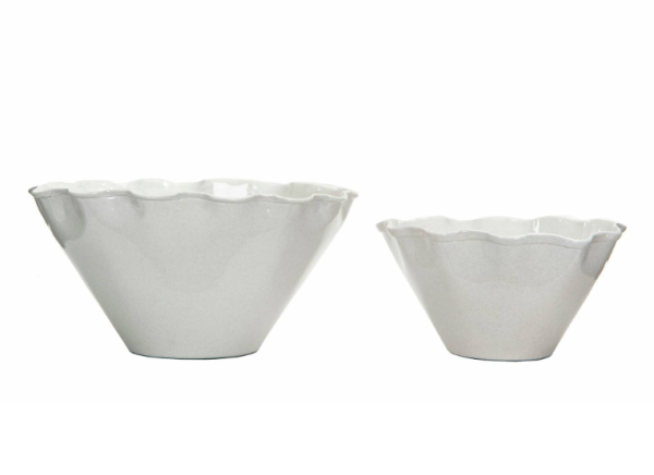 Skål Plisse Petit Emalj Shell 2-pack