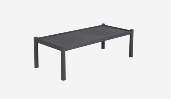 Brad soffbord Antracit 150x71