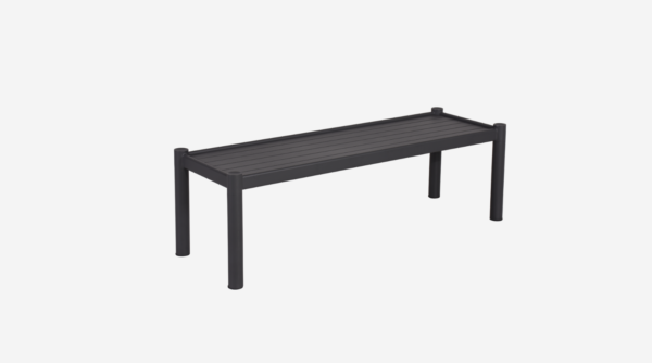 Brad soffbord Antracit 150x50