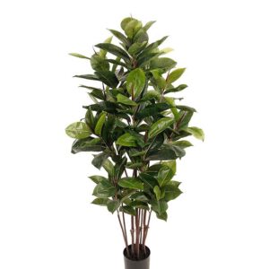 Fikus Robusta Grön Konstväxt 150 cm