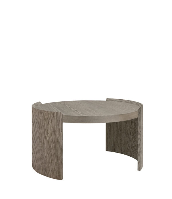 OAKLAND soffbord Antique grey Ø80