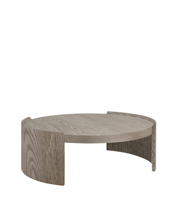 OAKLAND soffbord Antique grey Ø100