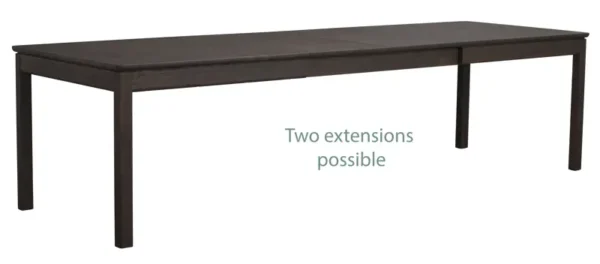 Gardner Matbord Brun 200x95 cm - Bild 3